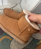 意尔康女靴雪地靴女冬季加绒保暖厚底休闲棉鞋时尚通勤百搭中筒靴子 棕色 加绒 36 实拍图
