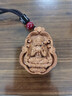 金水堂桃木护身符正品普贤菩萨本命佛吊坠真桃木2026马年本命年男女挂饰 生肖马-大势至菩萨-棕绳款 实拍图