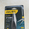 得力（deli）尖嘴钳电工钳家用钳子工业级多功能钢丝钳断线钳6英寸带省力弹簧 实拍图