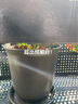 九千谷仿陶瓷花盆高款树脂种植花卉绿植花盆口径21cm黑灰2个装含托4047 实拍图