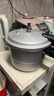 双喜 高压锅铝合金燃气电磁炉通用防爆家用压力锅22CM/6L【蒸格款】 实拍图
