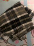 回力围巾冬季男加长加厚保暖格子围脖百搭舒适文艺风礼物情侣披肩棉 藏蓝【升级款】 实拍图