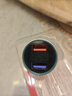 纽曼（Newmine）车载充电器点烟器一拖二双USB金属车充电压显示检测快充SX001-008 实拍图