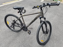 沃雷顿（VORLAD）山地自行车红日300碟刹禧玛诺24速可锁死前叉男士女士通勤单车 灰黑色26*17寸（身高165-180cm） 实拍图