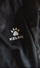 卡尔美（KELME）运动裤男春秋针织足球收腿裤休闲训练修身长裤 黑色 M  实拍图