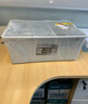清野の木 衣物收纳箱特大号塑料整理箱110L蓝色 1个装 带轮 实拍图