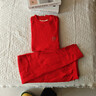 北极绒【羊毛蚕丝】马年儿童本命年保暖内衣套装红色12岁男女童秋衣秋裤 实拍图