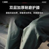 胜丽 水叉裤下水裤水稻田半身皮叉裤钓鱼连体防水渔裤加厚90丝带护膝绿色39码 1条BWP90G 实拍图