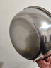 【不锈钢】和面盆厨房烘焙家用火锅盆洗菜打蛋汤锅盆醒面盆料理盆 32cm【热卖款】不锈钢 和面盆 实拍图