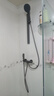 四季沐歌（MICOE）淋浴花洒套装增压花洒喷头龙头淋雨器简易花洒全套 高性价比【枪灰冷热款】方管简易琴键 实拍图