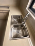 欧琳（OULIN）厨房水槽双槽洗菜盆双槽304不锈钢加厚洗碗槽双槽左右任选 实拍图