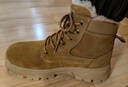 骆驼（CAMEL）加绒保暖增高厚底休闲户外高帮雪地靴男士 G14W136663 土黄 41  实拍图