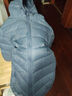 鸭鸭（YAYA）佟丽娅同款轻薄羽绒服女新款秋冬季休闲短款连帽轻便韩版排骨外套 抹茶绿色 XL 实拍图