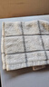 京东京造全棉毛巾小方巾7A级抗菌防螨纯棉方巾柔软舒适吸水洗脸擦汗 4条装 实拍图