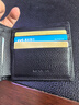 稻草人男士钱包短款商务头层牛皮横款两折票夹多卡位钱夹新年礼物 实拍图