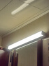 德力西（DELIXI）LED镜前灯 浴室卫生间防水壁灯化妆灯12W暖白光60厘米  实拍图