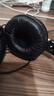 承策 适用SONY索尼MDR-ZX110 ZX300耳机套V300 V150耳罩zx100头戴式降噪耳机罩隔音海绵套专用耳机配件 黑色青蛙皮耳套一对【皱皮】 实拍图