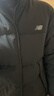 NEW BALANCE25年男款秋冬保暖百搭短款羽绒服AMJ53362 BK S 实拍图