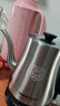 金灶（KAMJOVE） 茶艺专用泡茶烧水壶优雅长嘴电热水壶随手泡开水壶自动断电热水壶煮水壶家用1L 1L T-93（不锈钢色） 实拍图