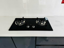 老板星辰系列燃气炉燃气灶20B0A家用天然气双灶嵌入台式煤气灶5.0+kW可调节灶具换装不改孔烟灶套装20% 实拍图