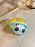 费雪（Fisher-Price）儿童玩具球15cm小皮球拍拍球幼儿园橡胶篮球红蓝黄生日礼物礼品 实拍图