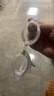 英发（YINGFA）高清泳镜 男女士通用大框防水防雾专业舒适不勒眼潜水游泳镜 白色 实拍图