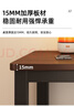 全品屋电脑桌学习办公写字桌台长条培训家用卧室2026新款出租屋电竞桌子 实拍图