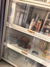 唐辑钢制书架书柜防尘落地多层带门铁艺置物架收纳储物柜四层长80 实拍图