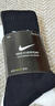 耐克速干训练短袜(3双)春季支撑柔软舒适NIKE SX7677 100白/(黑) S 实拍图