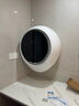 小吉（MINIJ）壁挂洗衣机3kg迷你滚筒婴儿内衣洗衣机直驱变频真丝洗护G1-ZB 实拍图