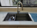 欧琳（OULIN）水槽大单槽厨房水槽洗菜盆大单槽304不锈钢纳米手工洗碗槽洗菜池 实拍图