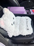 范爷家汽车坐垫冬季毛绒可爱西高地加厚靠背一体式增高垫车载座椅垫女士 实拍图