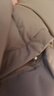 京东京造羽绒服男女情侣同款真鸭绒冬季保暖外套面包服加厚短款 烟灰咖 XL 实拍图