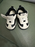 泰兰尼斯秋冬季新款学步鞋婴儿加绒防踢防滑新年面包鞋男女宝宝机能童鞋 白/黑 秋季超纤 21 鞋内长14.0cm适合脚长13.0 实拍图