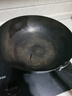 冀铁锤章丘炒锅铁锅炒菜锅不易粘锅手工锻打无涂层老式熟铁锅燃气灶34cm 实拍图