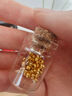 洲足金999金珠黄金小金珠金豆古法金珠DIY配件散珠隔珠路路通转运珠 3mm金珠  合单满 0.16g 包邮 单颗约0.01g 实拍图