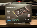 宏碁掠夺者（PREDATOR）4TB SSD固态硬盘 M.2接口(NVMe协议) GM7000系列｜NVMe PCIe 4.0读速7400MB/s  AI电脑存储配件 实拍图