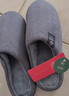 洁丽雅家居棉拖鞋男士2025新款家用秋冬季室内保暖大码抗菌防臭拖鞋女冬 深灰 【99%抗菌 二代升级】 48-49 【适合47-48码】 实拍图