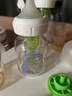 布朗博士玻璃奶瓶 0-3月新生婴儿防胀气防呛 宽口径奶瓶270ml 双兔 实拍图