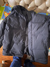 京东京造羽绒服男鸭绒加厚防寒工装面包服短款冬季外套衣服 黑色 XL 实拍图