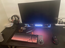 锦汐 电脑桌台式家用电竞桌椅套装办公桌简约书桌游戏桌书房写字桌子 100*60 单桌【炭纤维纹路桌面】 实拍图