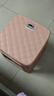 网红塑料凳子30.5cm客厅防滑凳餐桌凳简约可摞叠便携凳浴室凳 粉色【两种款式随机发】 （一个装） 实拍图