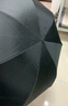 手动折叠雨伞男女晴雨伞防晒两用遮太阳伞加固防风黑胶银胶三折伞 8骨黑胶手动伞（藏青色） 实拍图