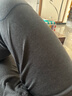 安踏（ANTA）男裤运动裤卫裤男春夏季弹力舒适直筒裤通勤百搭休闲裤男士长裤子 【针织-弹力舒适-直筒平口】男装灰7304-4 四季款 L  (男175/女170) 实拍图
