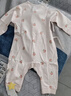 十月结晶婴儿连体衣爬服秋冬季新生儿宝宝衣服男女童四季长袖纯棉A类 实拍图