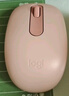 罗技（Logitech）M196 无线蓝牙鼠标 办公鼠标 笔记本商务办公家用 小巧便携 对称手型 玫瑰粉 实拍图