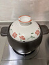 小熊（Bear）砂锅 山茶花煲汤锅耐高温不开裂 4.5L大沙锅 宽口炖锅陶瓷锅 实拍图