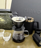 MAVO【新年礼物】手冲咖啡壶套装礼盒  手冲壶磨豆机分享壶滤杯礼品 2号咖啡礼盒2.0曜岩黑 实拍图