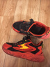361°童鞋 儿童跑鞋四季男女童3-14岁助推科技旋钮跑鞋 新年红36 实拍图