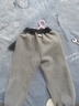 巴拉巴拉儿童裤子男童女童加绒加厚长裤2025秋冬束脚运动休闲裤亲子款时尚 实拍图